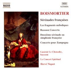 Sérénades Françaises / Les Fragments Mélodiques / Bassoon Concerto / Deuxième Sérénade Ou Simphonie Françoise / Concerto Pour Zampogna