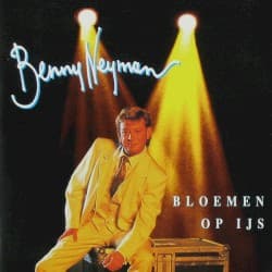 Bloemen op ijs