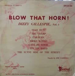 Blow That Horn! Dizzy Gillespie, Vol. 1