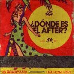 ¿Dónde es el after?