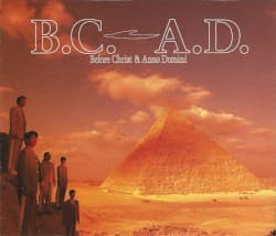 B.C. A.D. (Before Christ & Anno Domini)