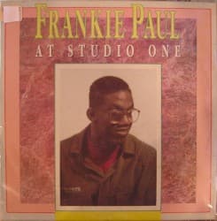 Frankie Paul at Studio One