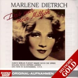 Marlene Dietrich singt Berlin Berlin